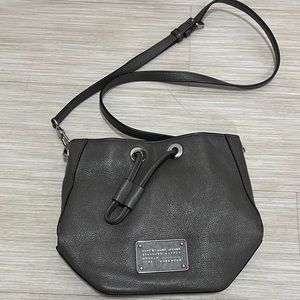 $248 Marc Jacobs Hot To Handle Drawstring Bucket Cross Body, Gray